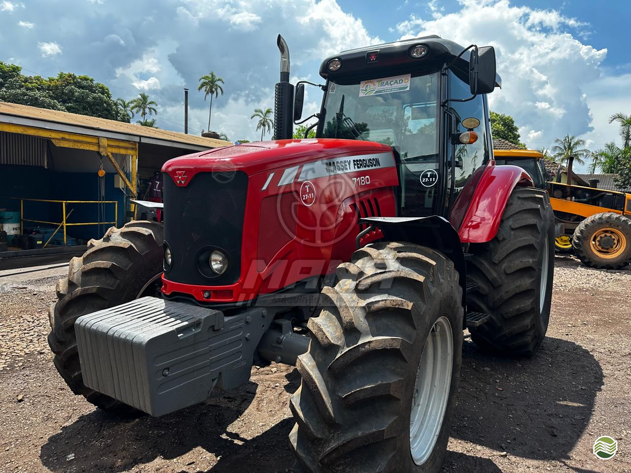 TRATOR MASSEY FERGUSON MF 7180 Tração 4x4 Mana Máquinas RIBEIRAO PRETO SÃO PAULO SP